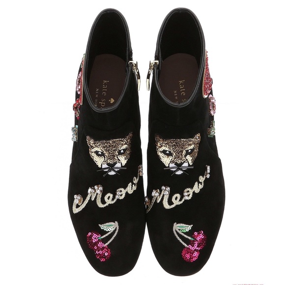 NEW Kate Spade New York Liverpool Ankle Boots - Picture 3 of 7